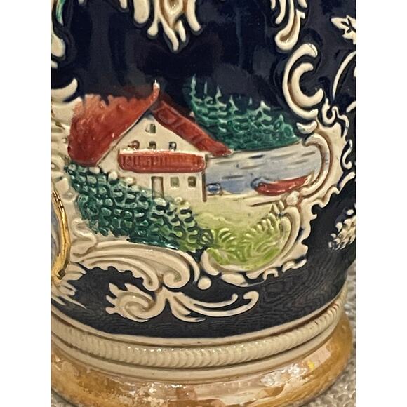 Vintage Ceramic Beer Stain Beer Mug - Picture 4 of 7